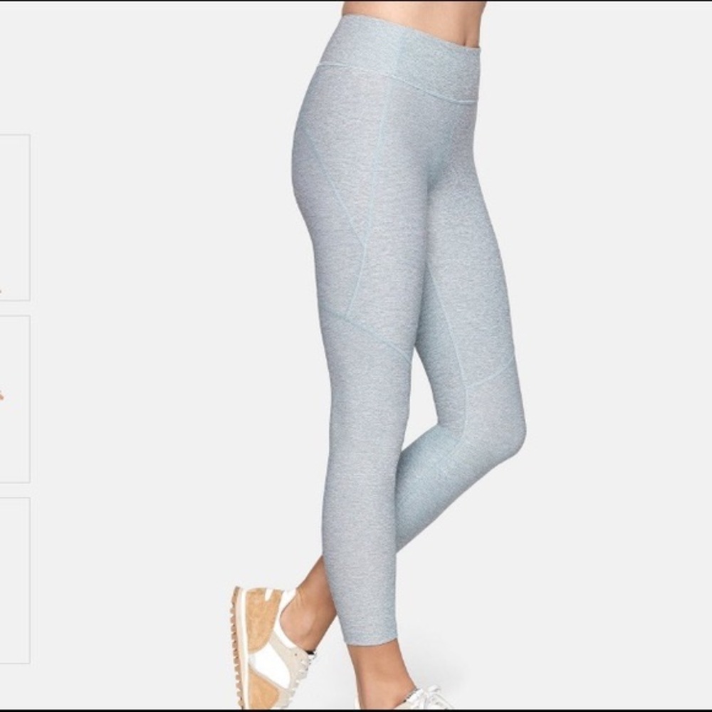 Outdoor Voices Blue Quartz 3/4 Leggings